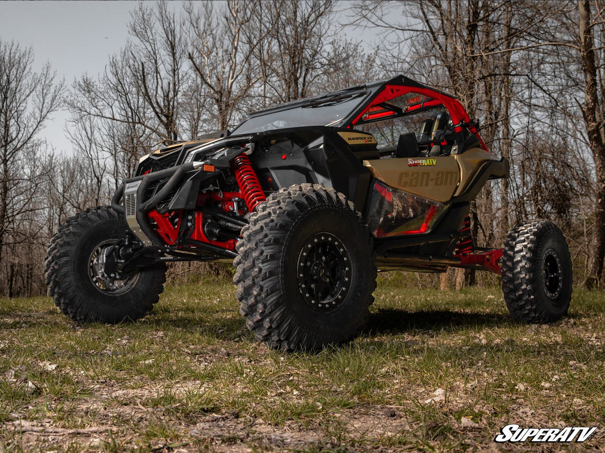 Can-Am Maverick X3 4in. Portal Gear Lift - Dual Idler - 30% Gear Reduction - Billet Housing - Without Frame Stiffener