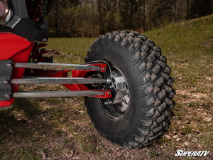 Can-Am Maverick X3 4in. Portal Gear Lift - Dual Idler - 30% Gear Reduction - Billet Housing - Without Frame Stiffener