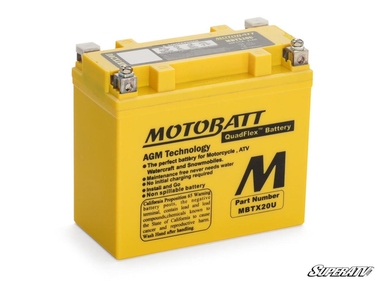 Can-Am Maverick Motobatt Battery Replacement