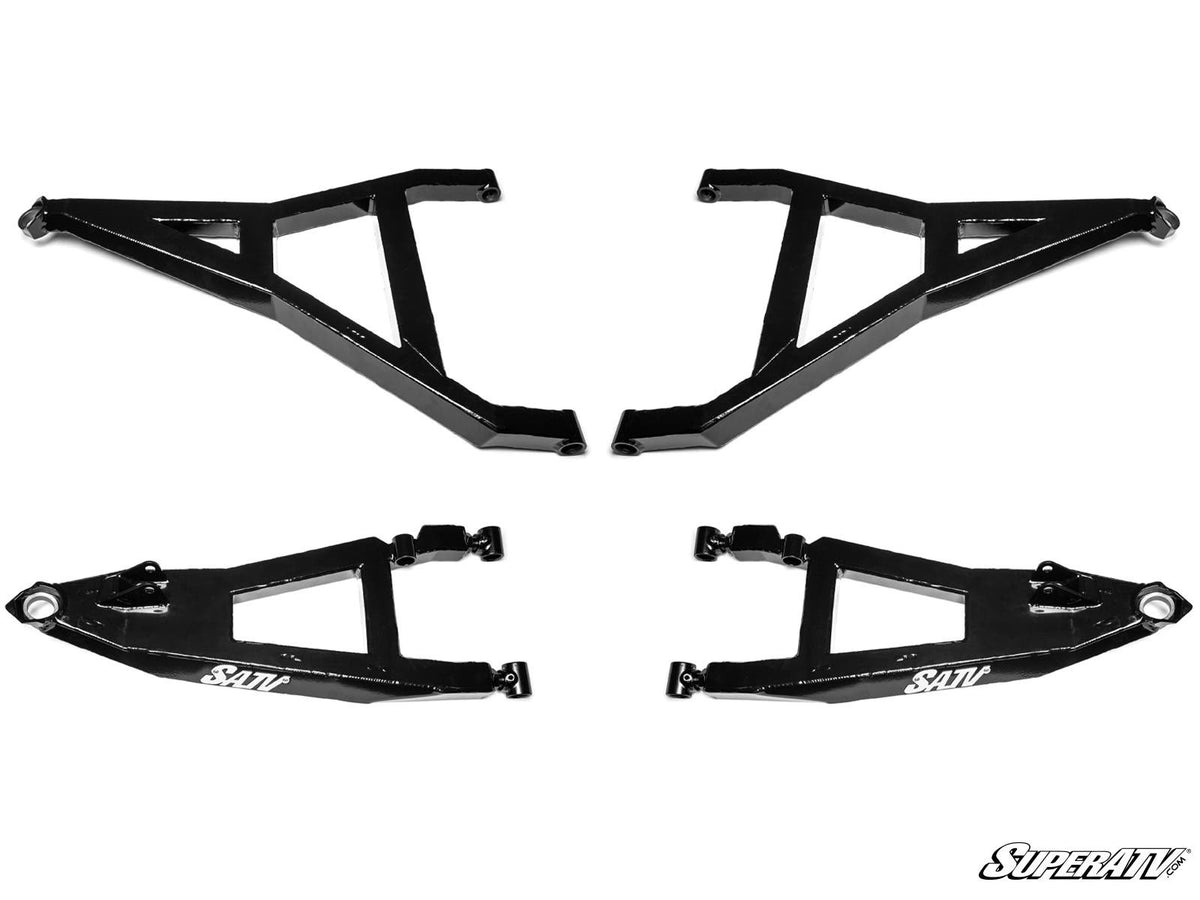 Can-Am 1.5in. Offset Boxed A-Arms | Black | 72in. Wide