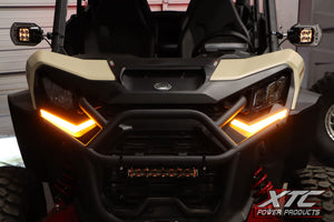 XTC d02a830c8f37d548 | Can-Am Commander Replacement Accent Light with White Running Light and Amber Blinker