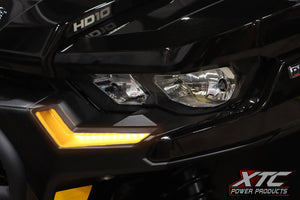 XTC ae9aa63a272a895b | Can-Am Defender Front Signature Lights Mounted