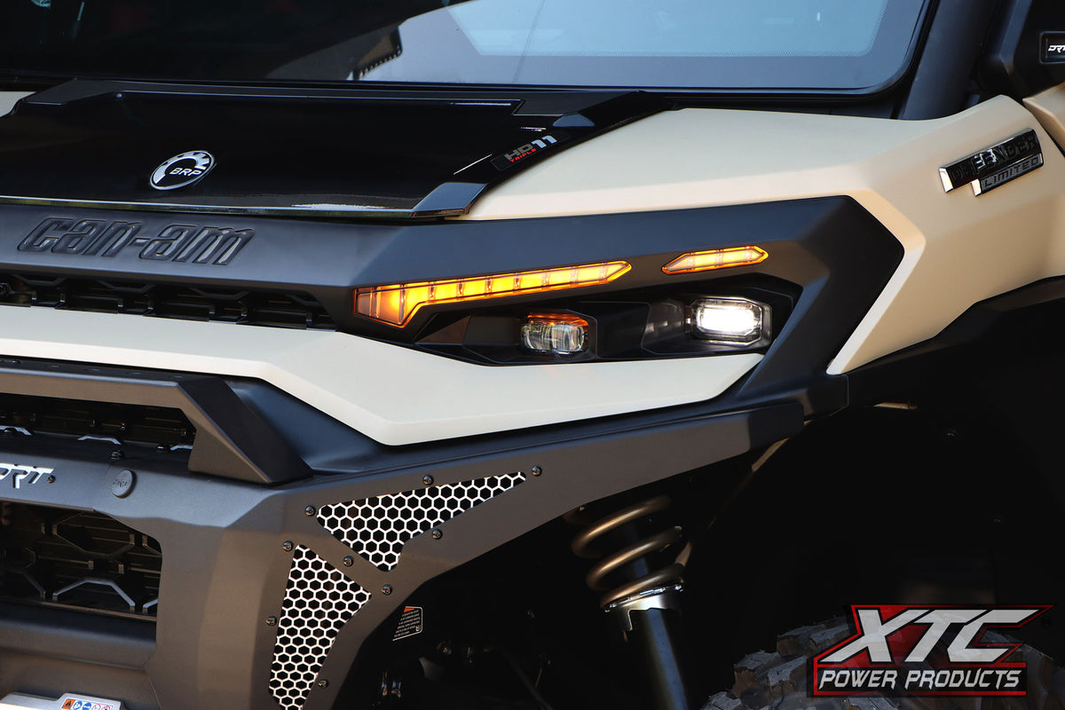 XTC f6da724f5e85a6c9 | Can-Am Defender HD11 Front Turn Signature Light Set