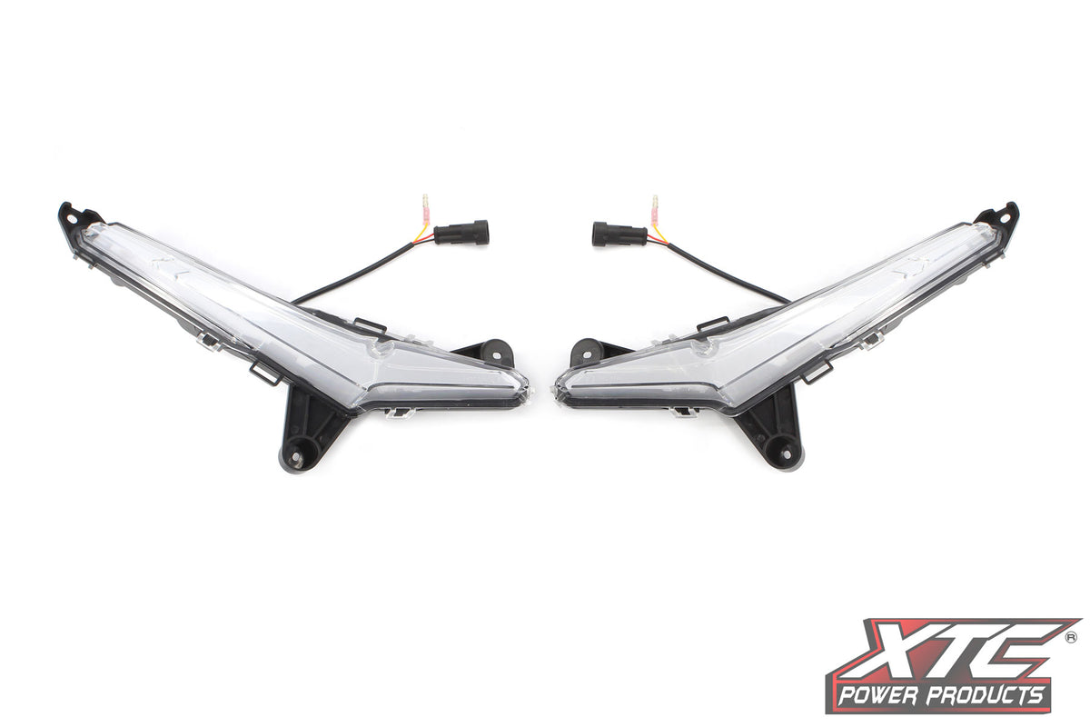 XTC d8717a8d3691f3a7 | Can-Am Maverick R Front Turn Signature Light Set