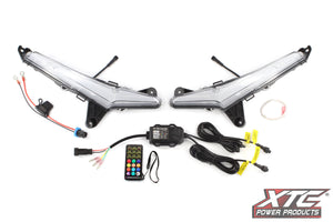 XTC ebbf35cc1dbcc367 | Can-Am Maverick R RGB+W Signature Front Light Set