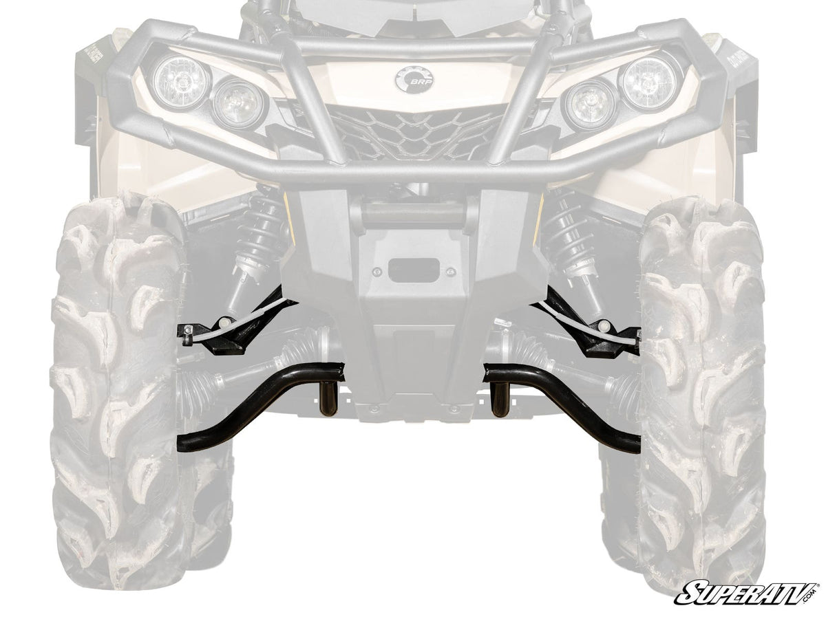 Can-Am Outlander (Gen 2) High Clearance 2in. Forward Offset A-Arms - Standard Duty Ball Joints
