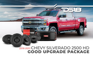 2016-2021 Chevy Silverado 2500 HD Crew and Extended Cab Front and Back Doors Speakers Good Upgrade/Replacement Package 1600