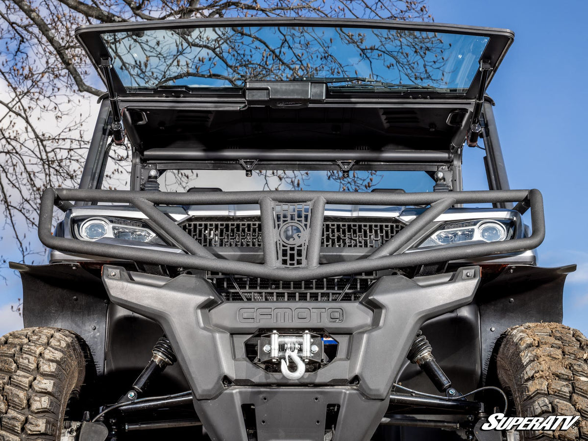 CFMOTO UForce 1000 MaxDrive Power Flip Glass Windshield - With Wiper