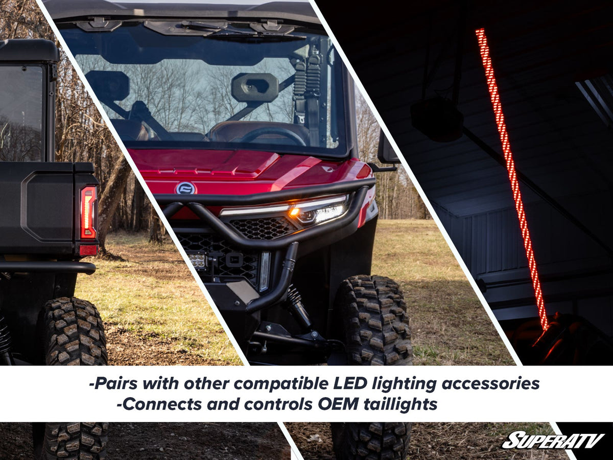 CFMOTO UForce U10 Pro Deluxe Self-Canceling Turn Signal Kit - None