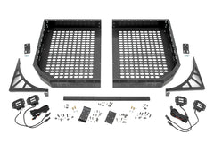 Cargo Rack | Dual 2" Black LED Pairs | Flush Mount | CFMOTO UFORCE 1000