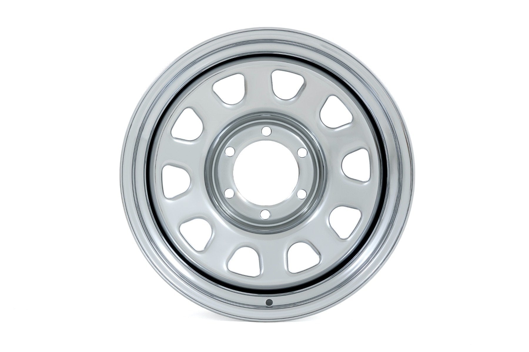 Steel Wheel | Chrome | 16x8 | 6x5.5 | 4.25 Bore | -12
