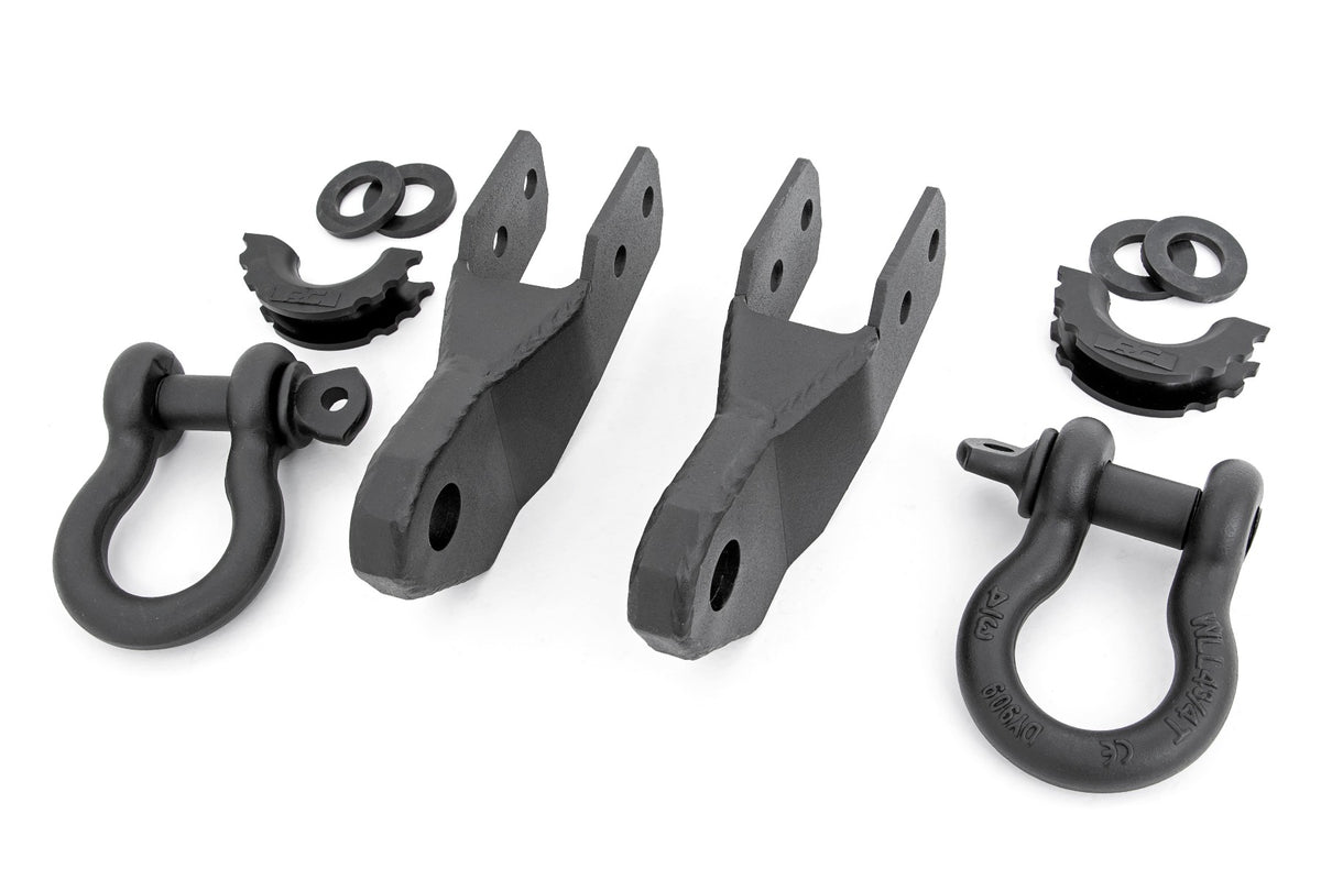 Tow Hook to Shackle Bracket | D-Ring Combo | Chevy Colorado 2WD/4WD (15-22)