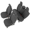 Seat Covers | Front and Rear w/ Armrest | Jeep Wrangler Unlimited 4WD (18-26)