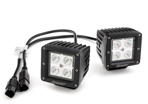 Polaris Ranger Rear-Facing LED Cube Lights - 3in. x 3in.