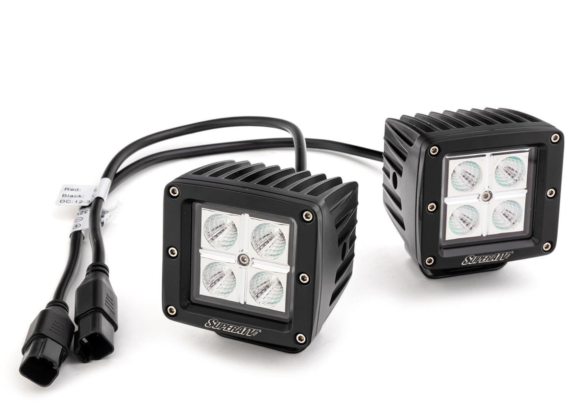 Gravely Rear-Facing LED Cube Lights