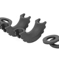 D-Ring Isolator Kit | Pair | Black