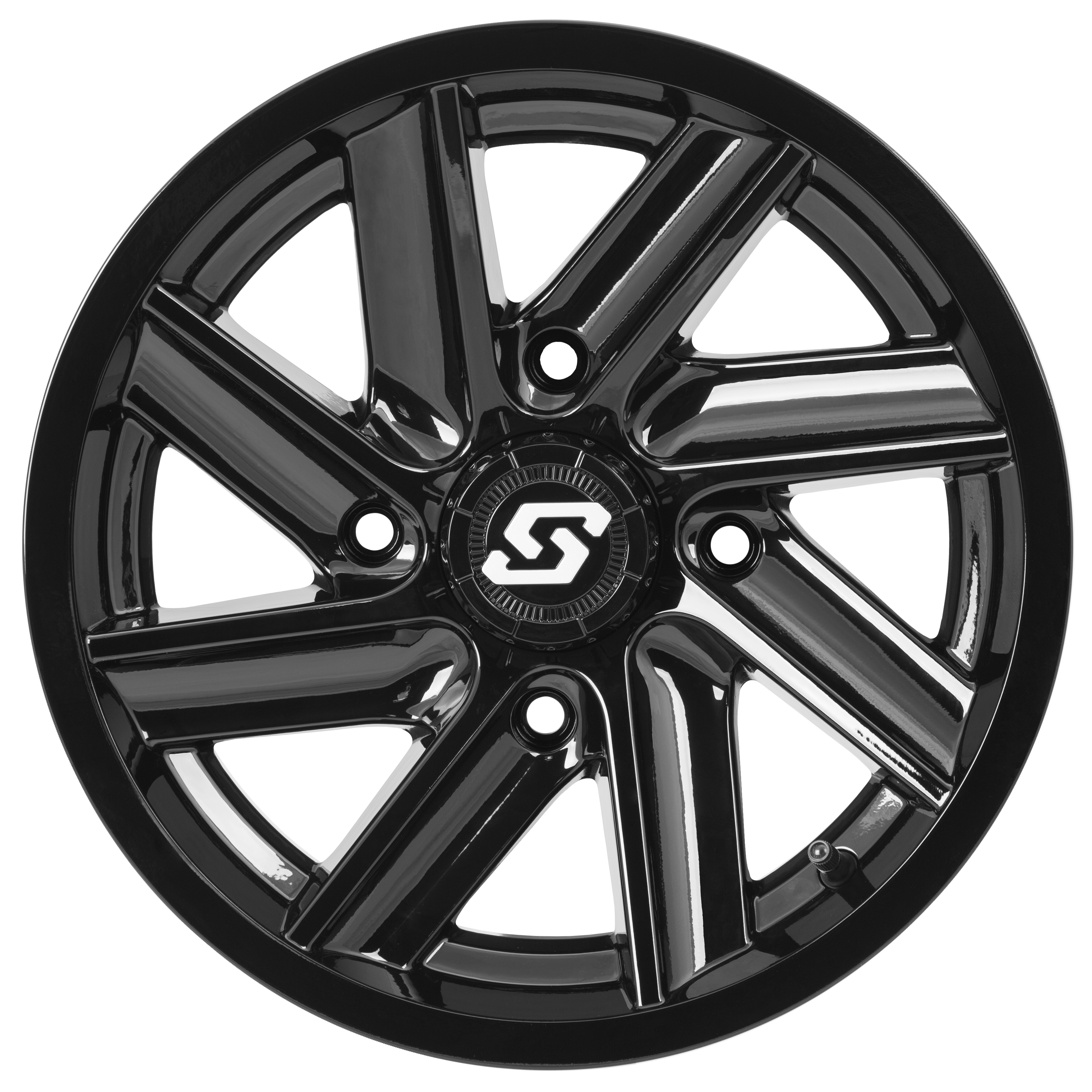 CHOPPER WHEEL 14X7 4/156 4+3 (+5MM) BLACK