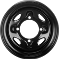 SEDONA STEEL 12X7 4/137 4+3 BLK FRONT