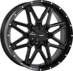 ST7 WHEEL 20X7 4+3 (+10MM) 4/137 & 4/156 GLOSS BLACK