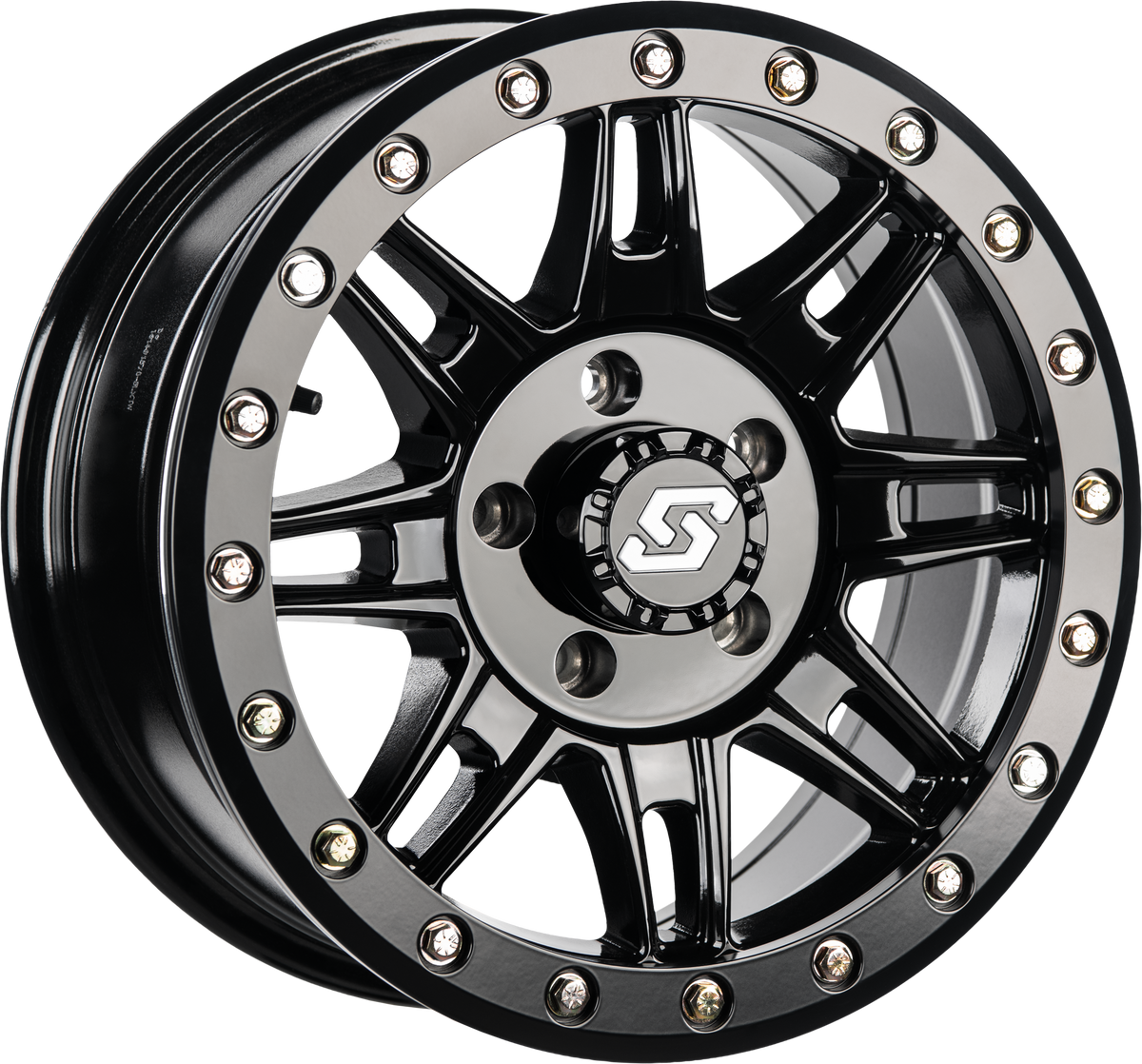 CLUTCH BDLK WHEEL 15X7 4/156 +10MM BLK