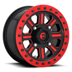 Fuel Off-Road UTV HARDLINE UTV BEADLOCK - GLOSS BLACK RED TINTED CLEAR