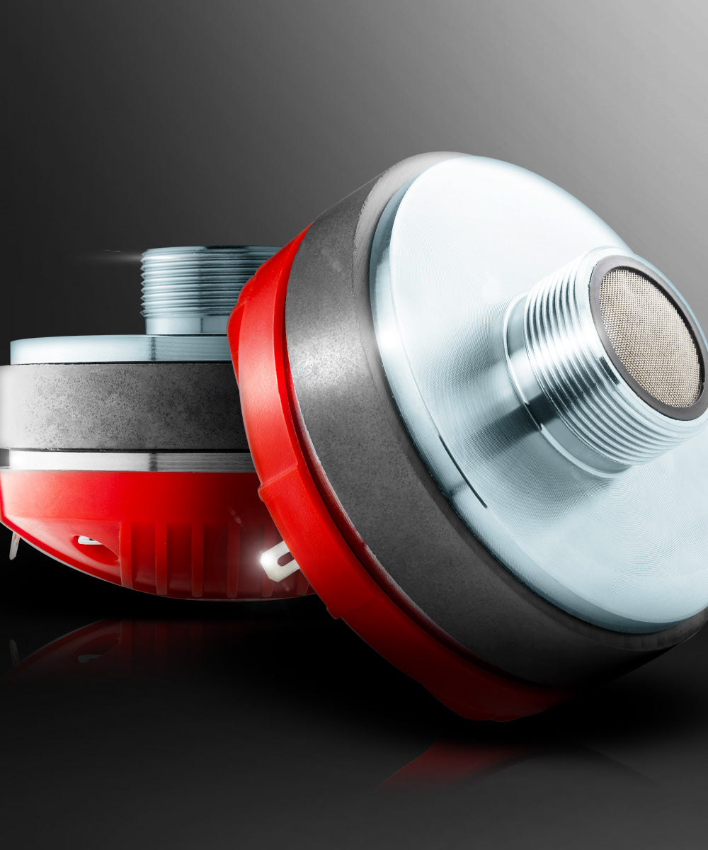 1" Throat Twist on Driver 160 Watts 1.35" Titanium Vc 4-Ohm - DS18