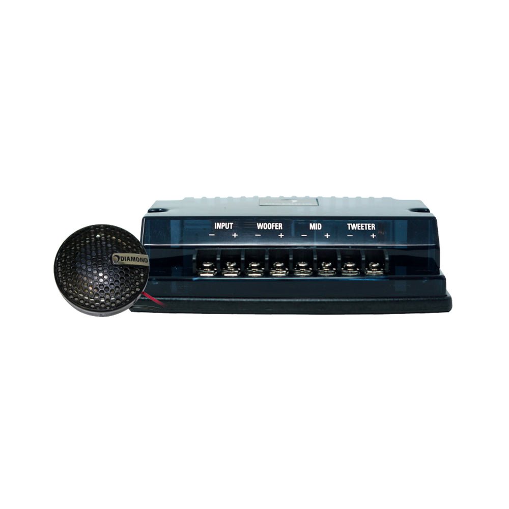 DES365C - DES Series 6.5" 3-Way Component System w/Aluminum Dome Tweeter and Crossovers