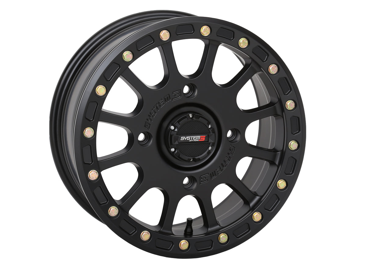 SB5 BL WHEEL 15X10 5+5 (-5MM) 4/137 MATTE BLACK