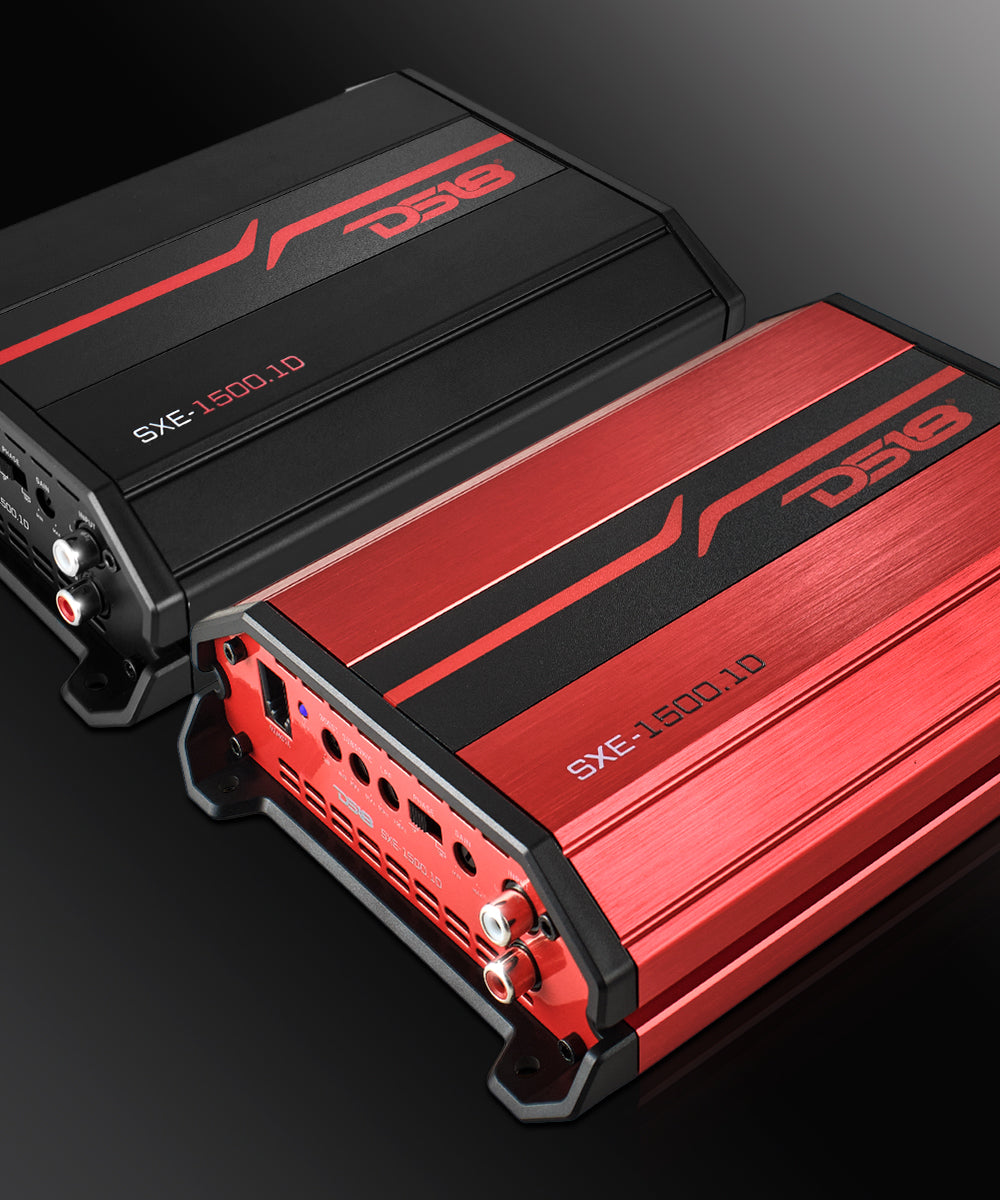 SXE Class D Monoblock Amplifier 1 x 500 Watts RMS @ 1-Ohm 1500 Watts - DS18