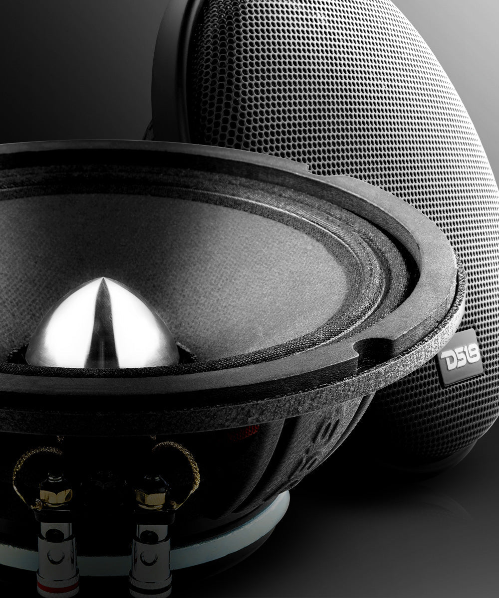 PRO 6.5" Neodymium Full-Range Bullet Loudspeaker 225 Watts Rms 4-Ohm - DS18