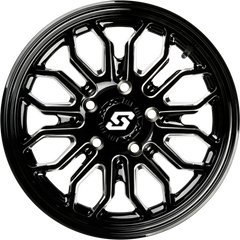 ONYX WHEEL 15X7 4/156 +10MM BLK/MACHINED