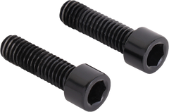 DUAL DRILL CAP SCREWS M6X20-2PCS BLACK