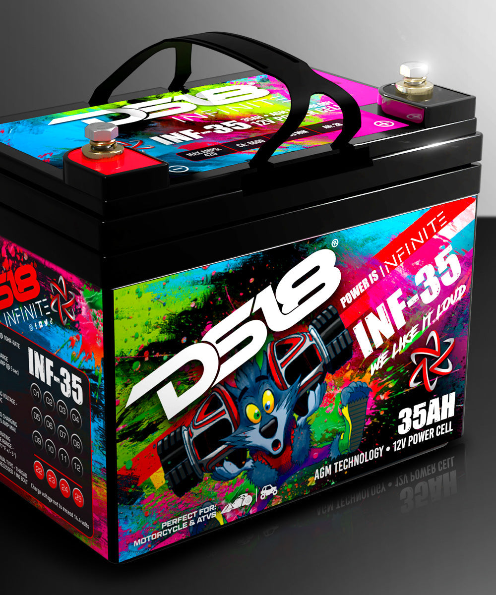 INFINITE 35 AH AGM Power Cell 12 Volt Battery - DS18