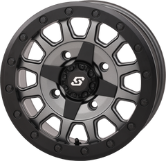 ADAPT DD WHEEL 14X7 5+2 4/137 & 4/156 MATTE GNMTL GREY