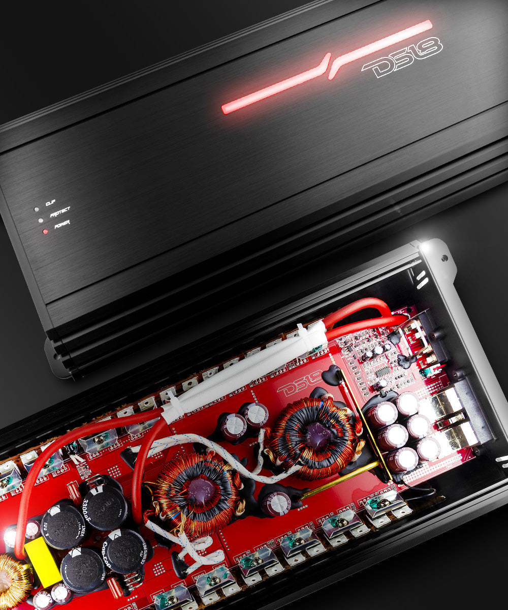 ZR 1-Channel Class D Amplifier 2000 Watts Rms @ 1-Ohm - DS18