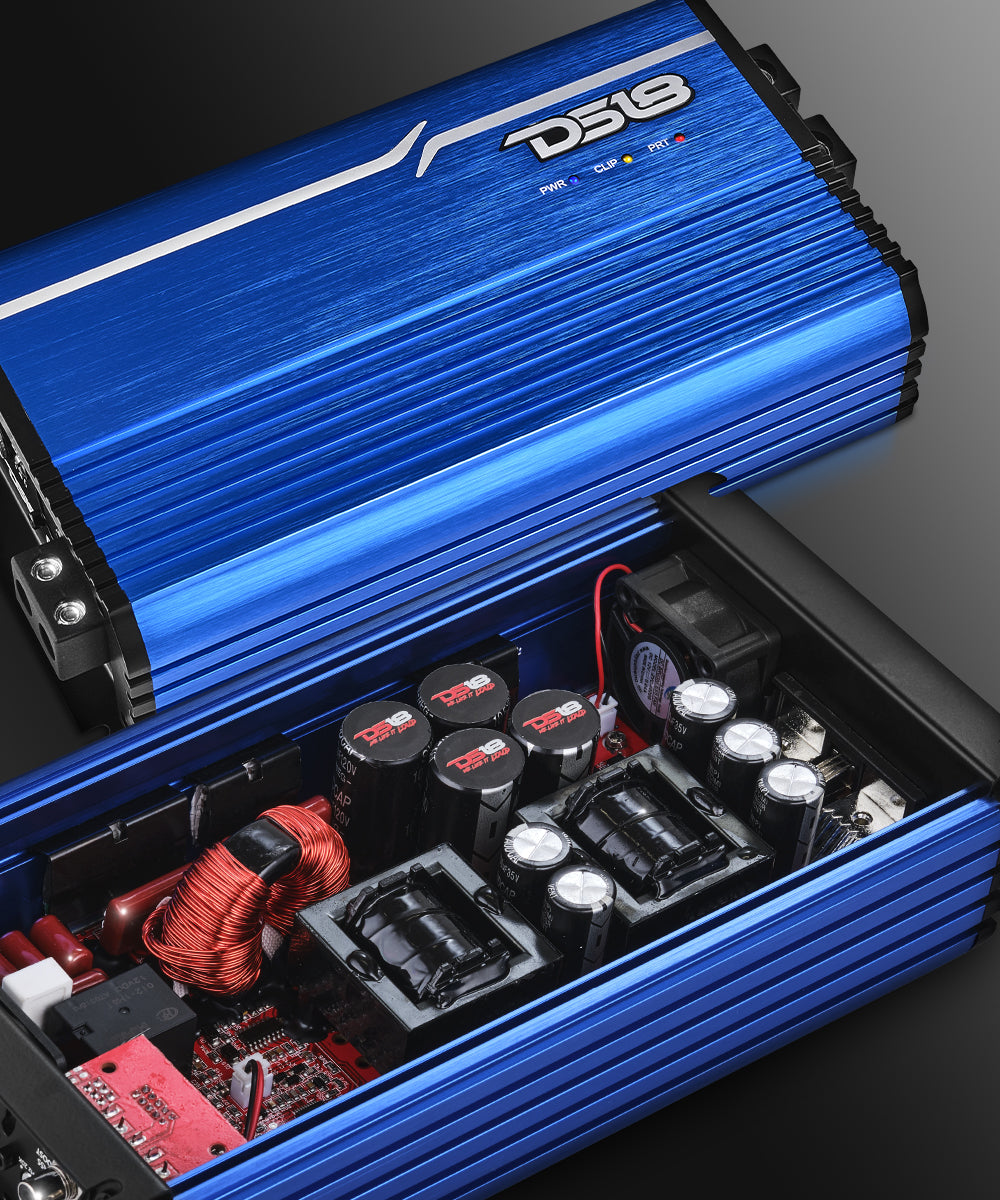 FRP Compact Full-Range Class D 1-Channel Amplifier 3,500 Watts Rms @ 1-Ohm - DS18