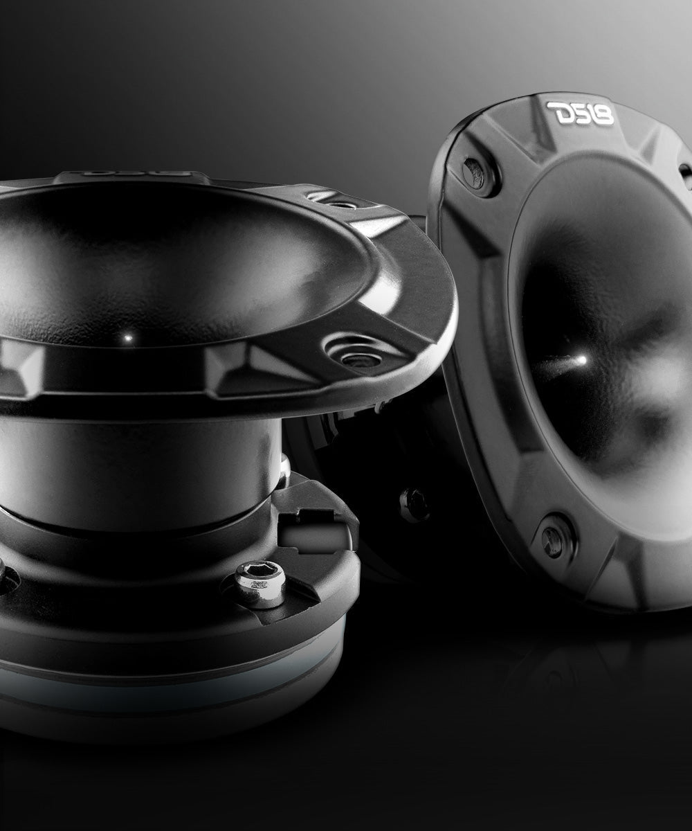 3" High Compression Neodymium Hybrid Driver/Tweeter 100 Watts 1" Polyimide 4-Ohm Vc - DS18