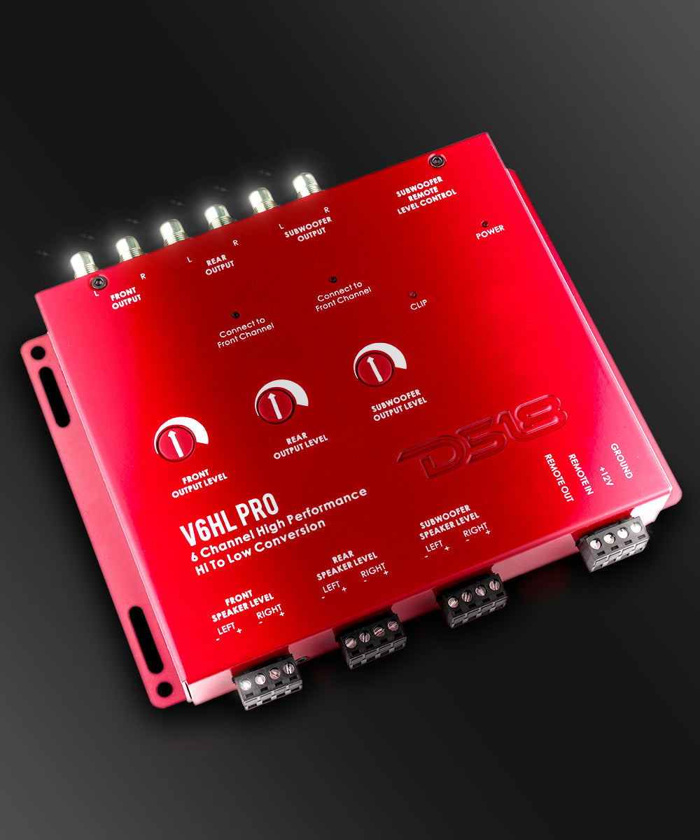 Hi/Lo Converter 6-Channel with 12 Volt Trigger Output (Remote out) - DS18
