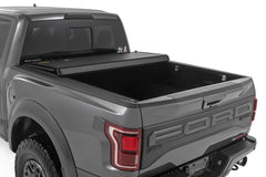 Hard Tri-Fold Flip Up Bed Cover | 6'7" Bed | Ford F-150 2WD/4WD (2021-2026)