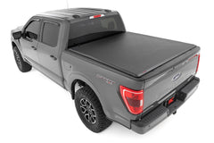 Soft Roll Up Bed Cover | 5'7" Bed | Ford F-150/F-150 Lightning/Raptor (15-26)