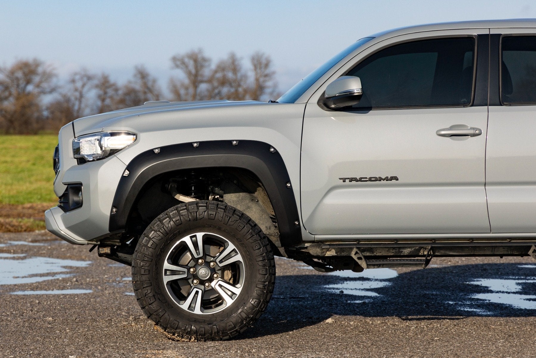 Pocket Fender Flares | 8T0 Blazing Blue | Toyota Tacoma 2WD/4WD (2016-2023)