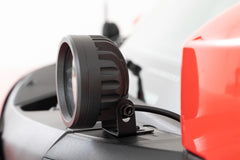 LED Light Kit | Ditch Mount | 3.5" Black Round Pair | Amber DRL | Ford Bronco (21-25)