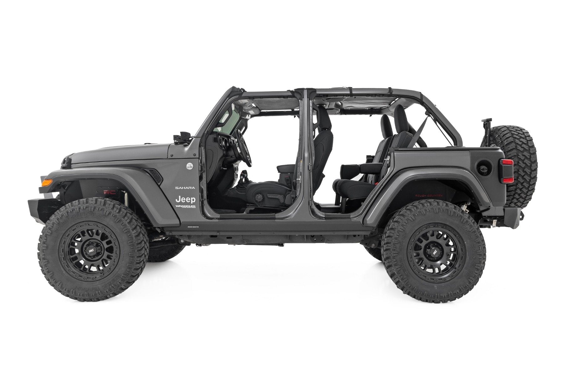 Trail Cladding | Rear Corners | Jeep Wrangler JL/Wrangler Unlimited (18-26)