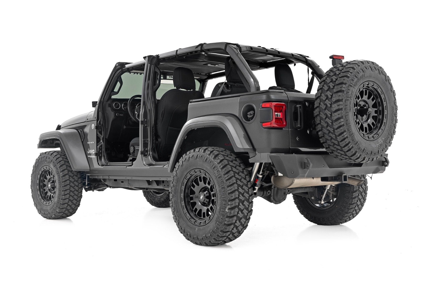 Trail Cladding | Rear Corners | Jeep Wrangler JL/Wrangler Unlimited (18-26)