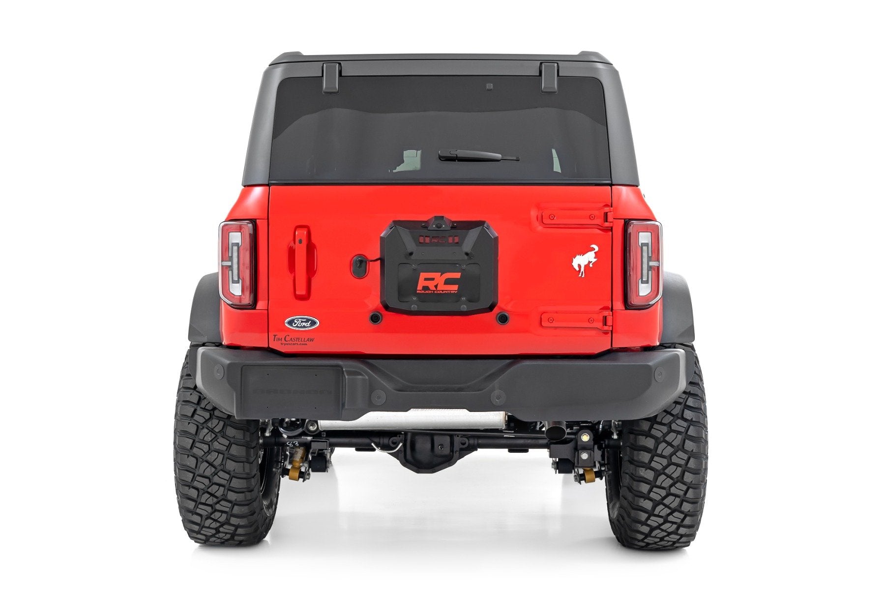 Spare Tire Carrier Delete Kit | Ford Bronco 4WD (2021-2026)