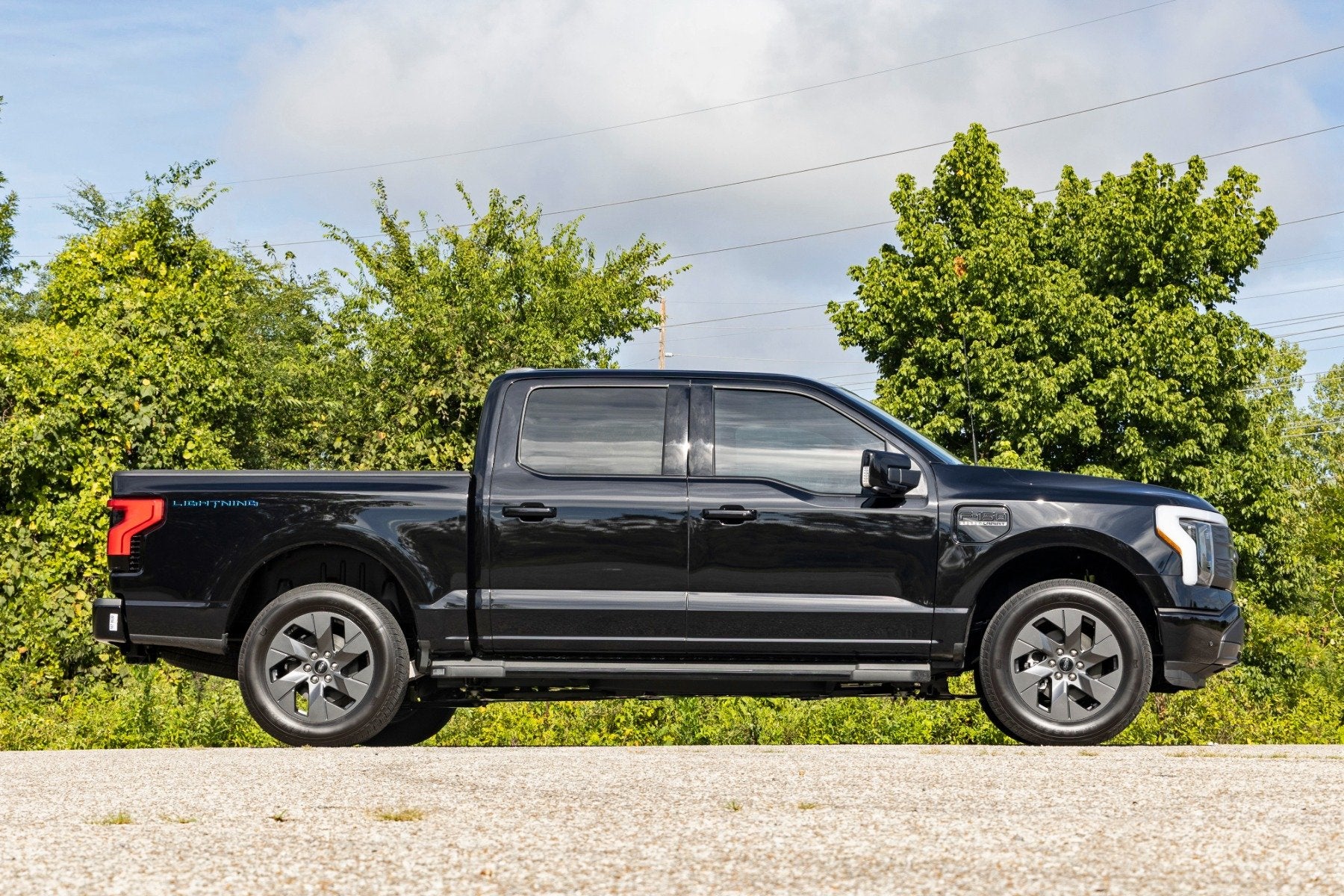 3/4 Inch Front Leveling Kit | Lowers Rear 1.5 Inches | Ford F-150 Lightning (22-25)