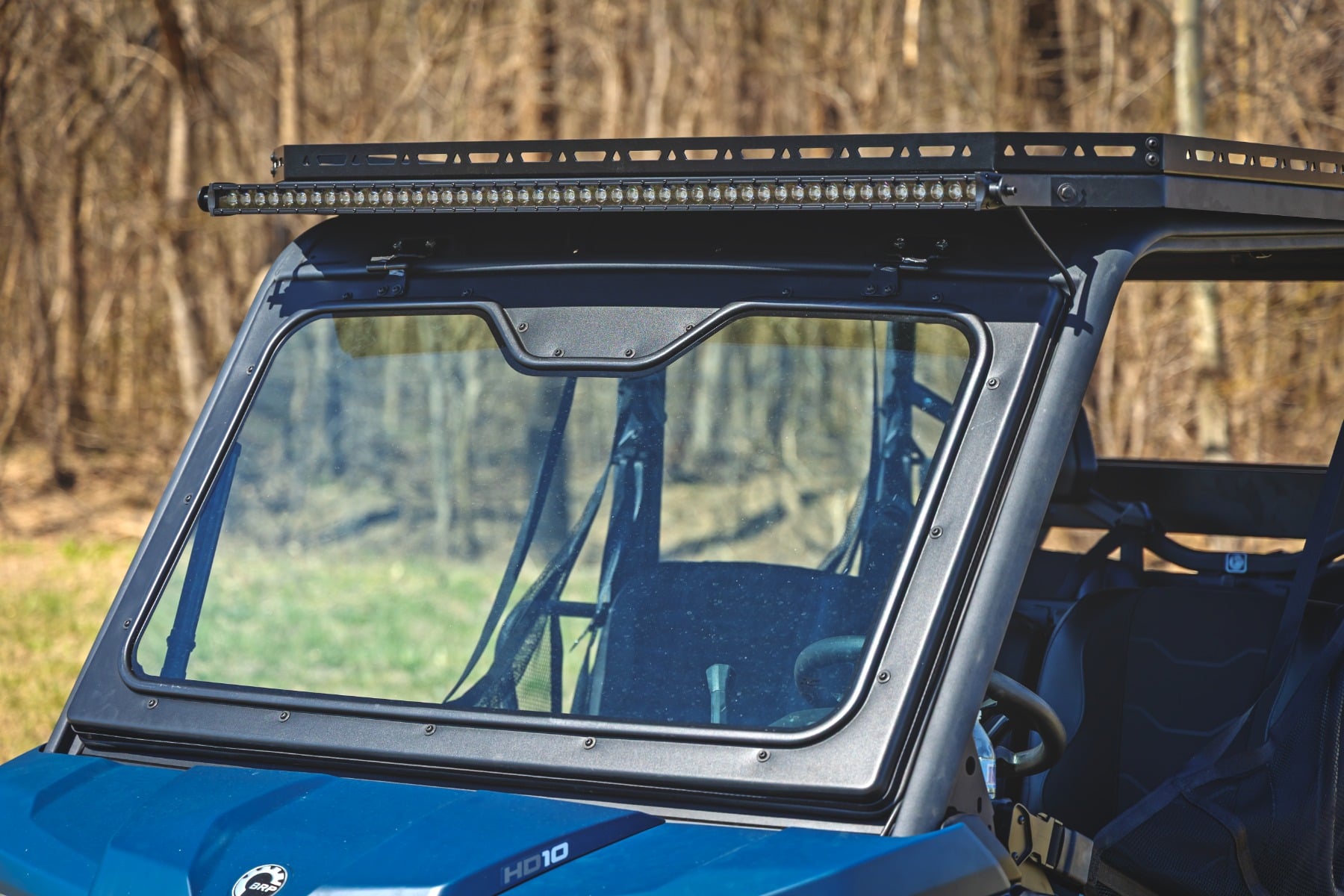 LED Light | Deck Roof | 50" Blk Single Row | Can-Am Defender MAX HD10