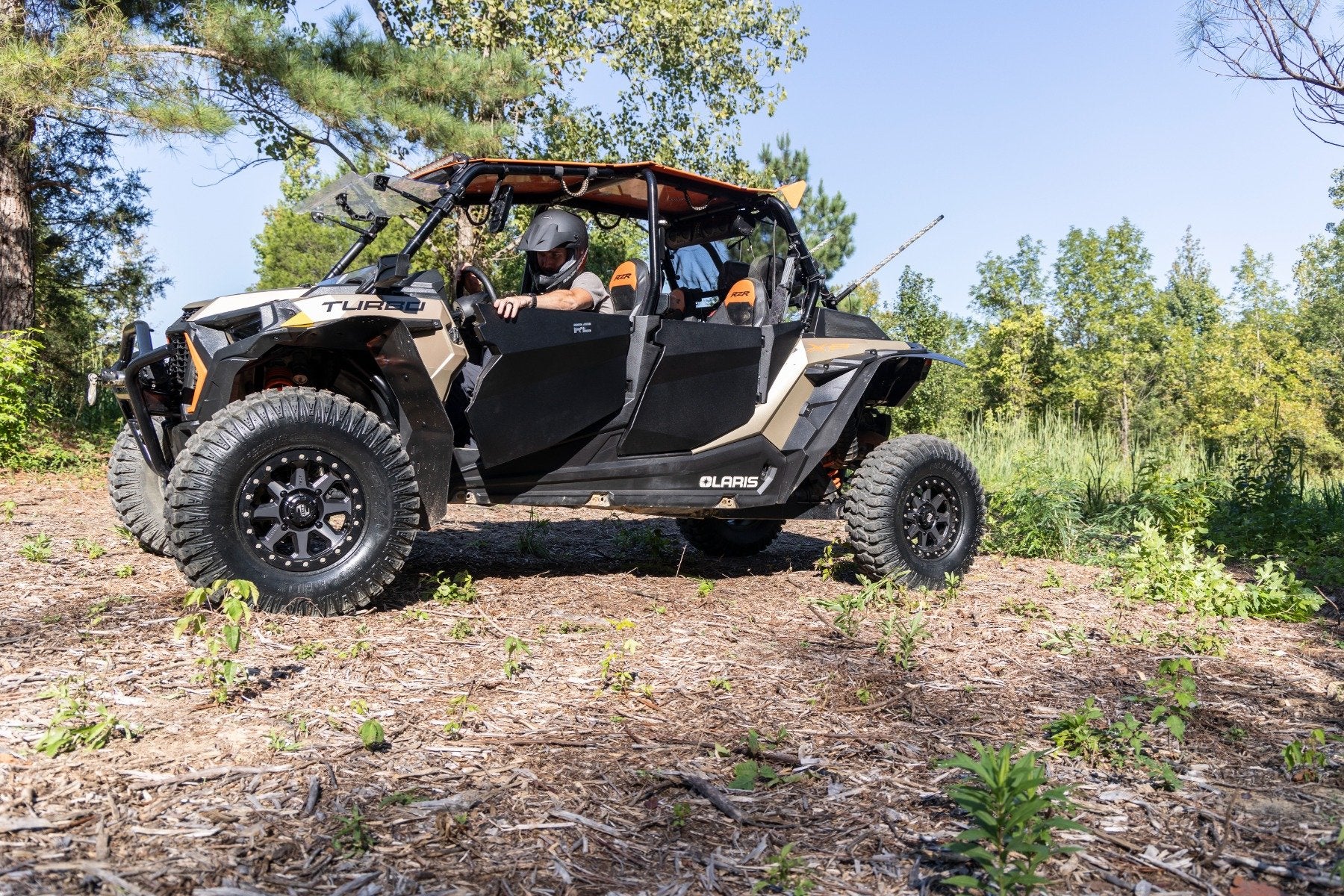 Aluminum Lower Half Doors | Rear | Polaris RZR XP 4 1000/RZR XP 4 Turbo S