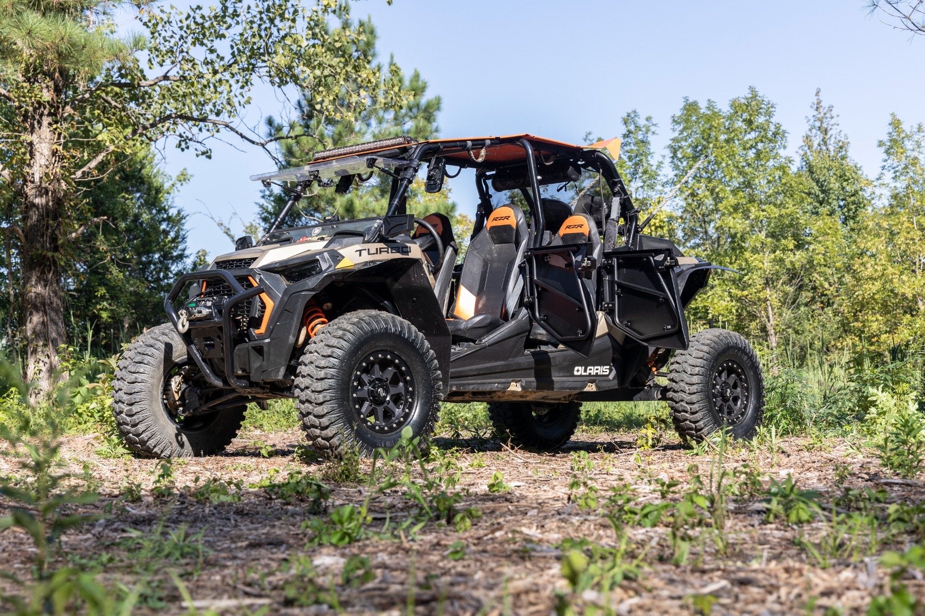 Aluminum Lower Half Doors | Rear | Polaris RZR XP 4 1000/RZR XP 4 Turbo S