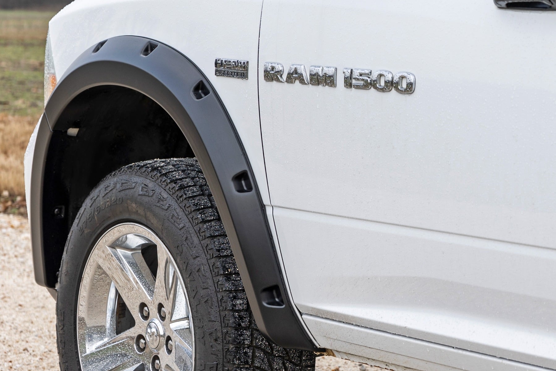 Pocket Fender Flares | GW7 Bright White | Ram 1500 2WD/4WD (2009-2018 & Classic)
